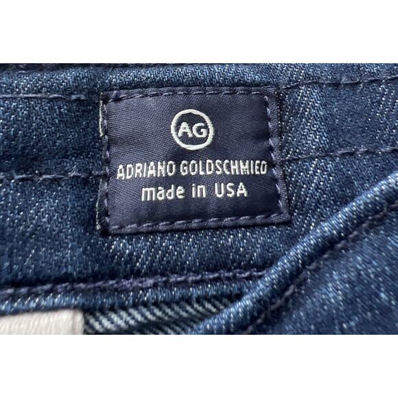AG Adriano Goldschmied Jeans Womens 27R The Goldie Patch Pocket Bell Bottom Boho - Picture 5 of 13